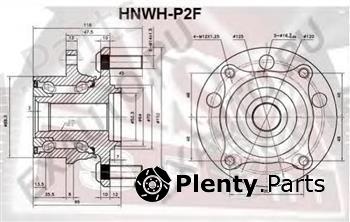  ASVA part HNWHP2F Replacement part