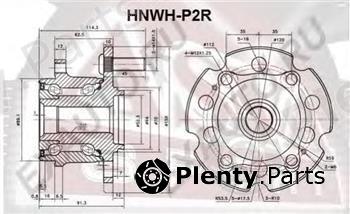  ASVA part HNWHP2R Replacement part