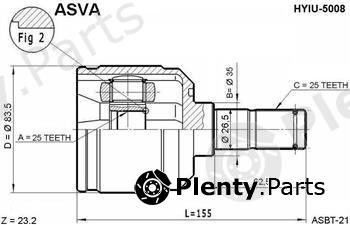  ASVA part HYIU-5008 (HYIU5008) Replacement part