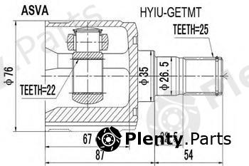  ASVA part HYIU-GETMT (HYIUGETMT) Replacement part