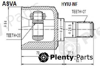  ASVA part HYIU-NF (HYIUNF) Replacement part