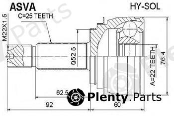  ASVA part HYSOL Replacement part