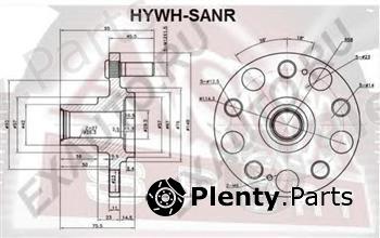  ASVA part HYWHSANR Wheel Bearing Kit