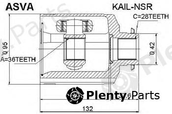  ASVA part KAILNSR Replacement part