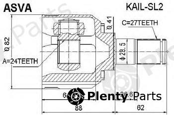  ASVA part KAILSL2 Replacement part