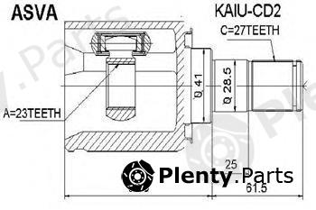  ASVA part KAIUCD2 Replacement part