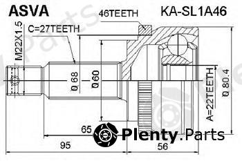  ASVA part KA-SL1A46 (KASL1A46) Replacement part