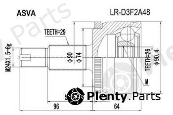  ASVA part LR-D3F2A48 (LRD3F2A48) Replacement part