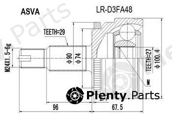  ASVA part LR-D3FA48 (LRD3FA48) Joint Kit, drive shaft
