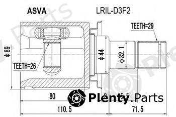  ASVA part LRIL-D3F2 (LRILD3F2) Replacement part