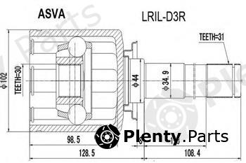  ASVA part LRIL-D3R (LRILD3R) Replacement part