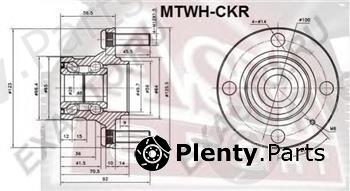  ASVA part MTWHCKR Wheel Bearing Kit