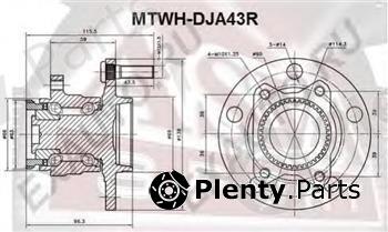  ASVA part MTWHDJA43R Replacement part