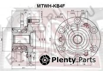  ASVA part MTWHKB4F Wheel Bearing Kit