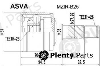  ASVA part MZIRB25 Replacement part
