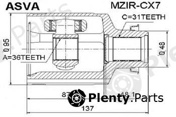  ASVA part MZIRCX7 Replacement part