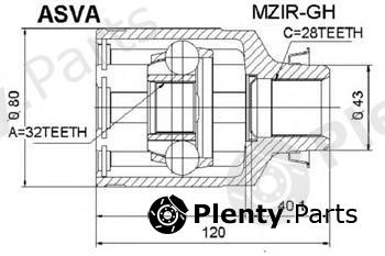  ASVA part MZIRGH Replacement part