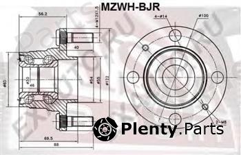  ASVA part MZWHBJR Wheel Bearing Kit