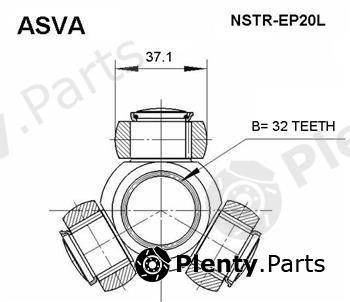  ASVA part NSTREP20L Replacement part