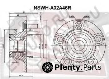  ASVA part NSWHA32A46R Wheel Bearing Kit