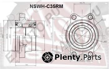  ASVA part NSWHC35RM Wheel Bearing Kit