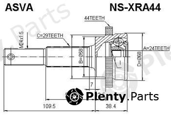  ASVA part NS-XRA44 (NSXRA44) Replacement part