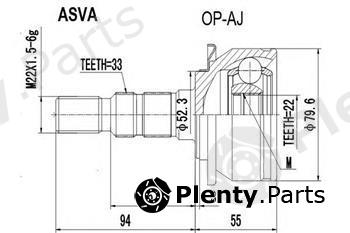 ASVA part OP-AJ (OPAJ) Replacement part