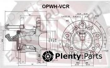  ASVA part OPWHVCR Wheel Bearing Kit