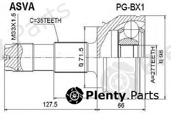  ASVA part PGBX1 Replacement part
