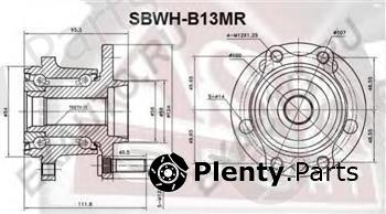 ASVA part SBWHB13MR Wheel Bearing Kit