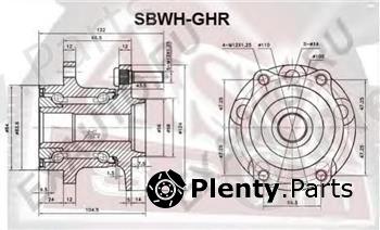  ASVA part SBWH-GHR (SBWHGHR) Wheel Bearing Kit