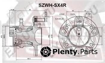  ASVA part SZWHSX4R Wheel Bearing Kit