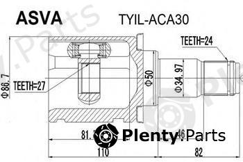  ASVA part TYIL-ACA30 (TYILACA30) Replacement part