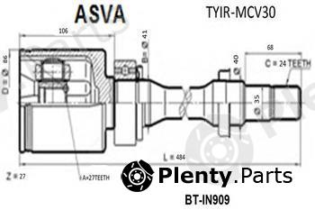  ASVA part TYIR-MCV30 (TYIRMCV30) Joint Kit, drive shaft