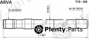  ASVA part TYS02 Replacement part