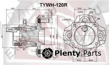 ASVA part TYWH120R Replacement part