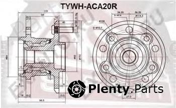  ASVA part TYWHACA20R Wheel Bearing Kit