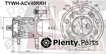  ASVA part TYWHACV40RRH Replacement part