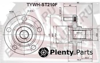  ASVA part TYWHST210F Wheel Hub
