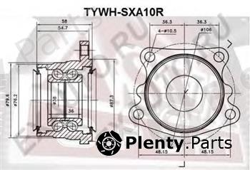  ASVA part TYWHSXA10R Wheel Bearing Kit