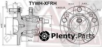  ASVA part TYWHXFRH Wheel Bearing Kit