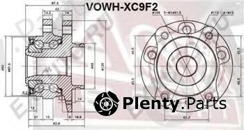  ASVA part VOWH-XC9F2 (VOWHXC9F2) Wheel Bearing Kit