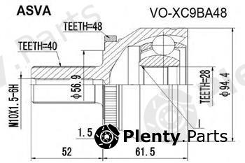  ASVA part VO-XC9BA48 (VOXC9BA48) Replacement part