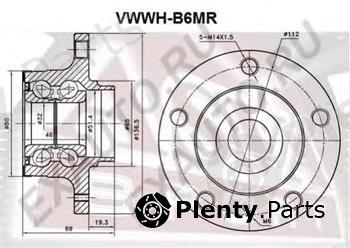  ASVA part VWWHB6MR Wheel Bearing Kit