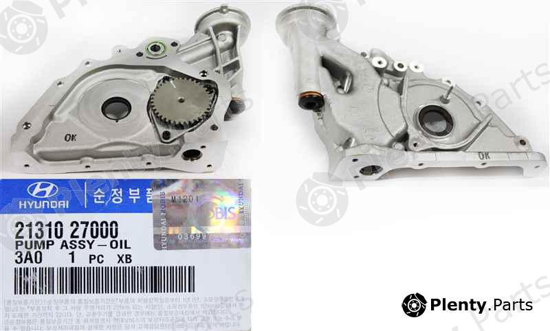 Genuine HYUNDAI / KIA (MOBIS) part 2131027000 Oil Pump