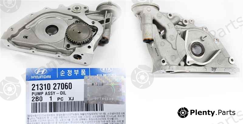 Genuine HYUNDAI / KIA (MOBIS) part 2131027060 Oil Pump