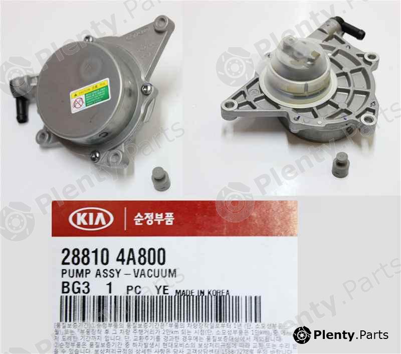 Genuine HYUNDAI / KIA (MOBIS) part 288104A800 Vacuum Pump, brake system