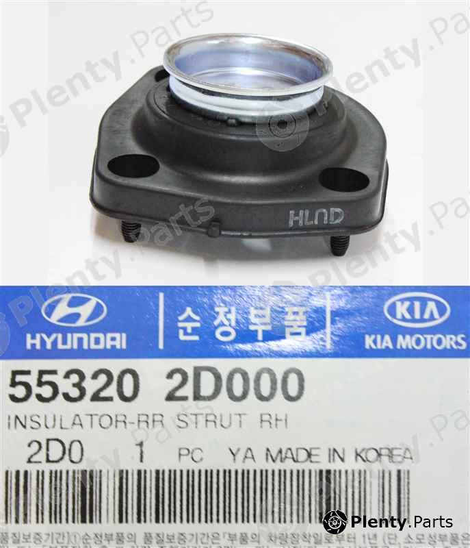 Genuine HYUNDAI / KIA (MOBIS) part 55320-2D000 (553202D000) Top Strut Mounting