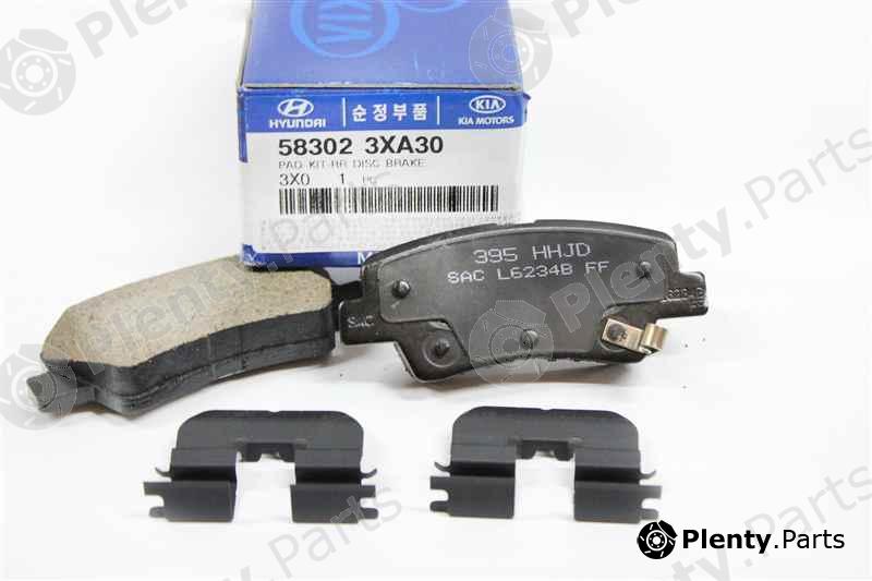 Genuine HYUNDAI / KIA (MOBIS) part 583023XA30 Brake Pad Set, disc brake