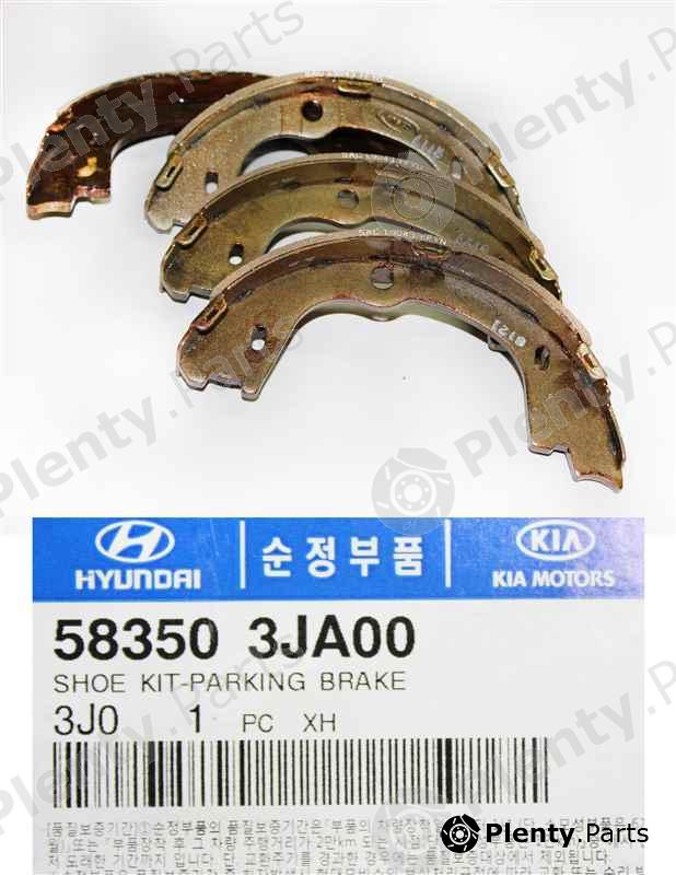 Genuine HYUNDAI / KIA (MOBIS) part 583503JA00 Brake Shoe Set, parking brake